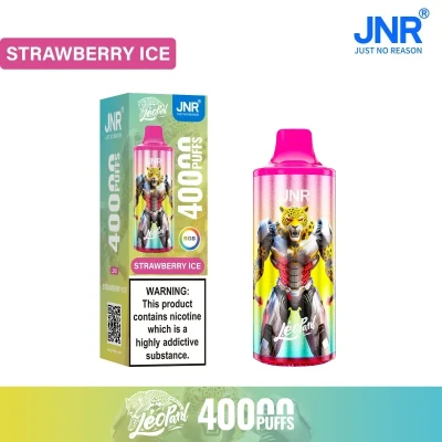 JNR Léopard 40K Strawberry Ice | 40000 Puffs Disposable Vape